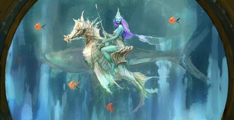 Illustration for article titled Lovely Dawn Treader concept art will send you home on a dream ship